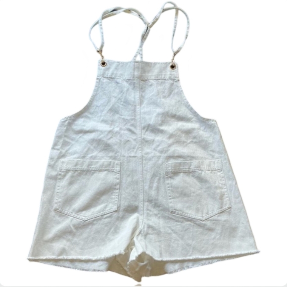 Show Me Your MuMu Trude Romper Seasalt White S New - Picture 2 of 14
